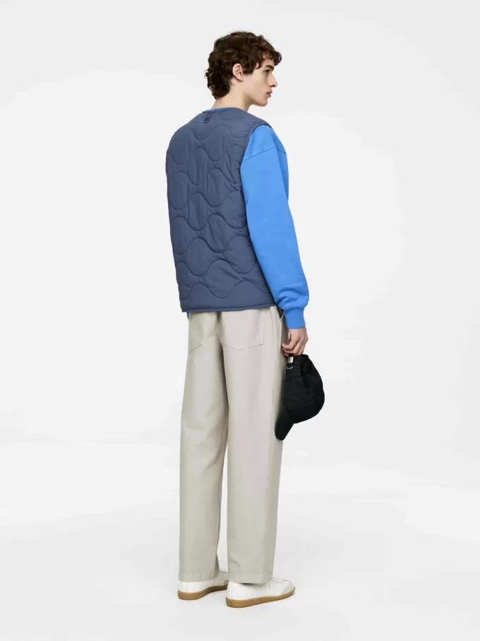 2-i-1 Quiltad linerväst