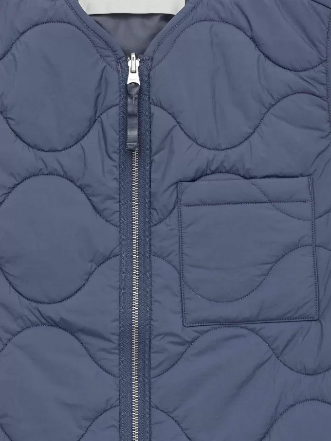 2-i-1 Quiltad linerväst