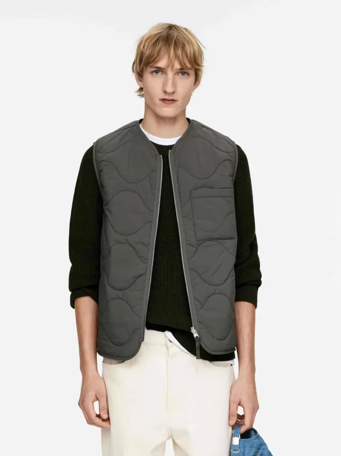 2-i-1 Quiltad linerväst 2-i-1 Quiltad linerväst