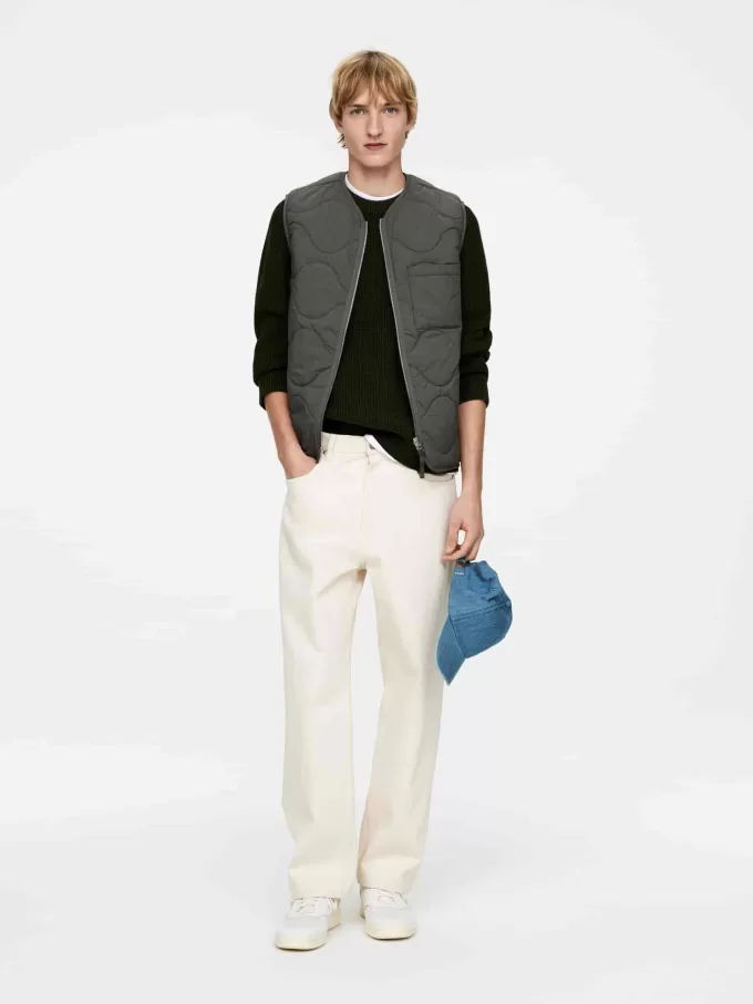 2-i-1 Quiltad linerväst 2-i-1 Quiltad linerväst