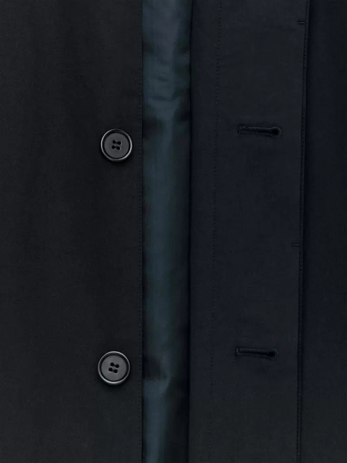 2-i-1 mellanlång bilkappa 2-i-1 mellanlång bilkappa