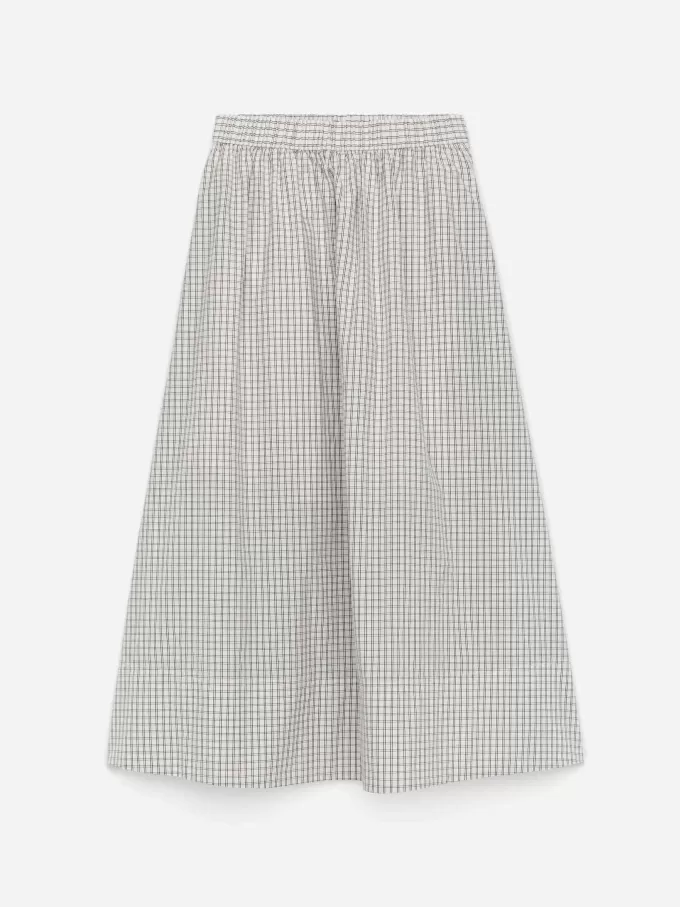 A-linje bomullskjol A-linje bomullskjol