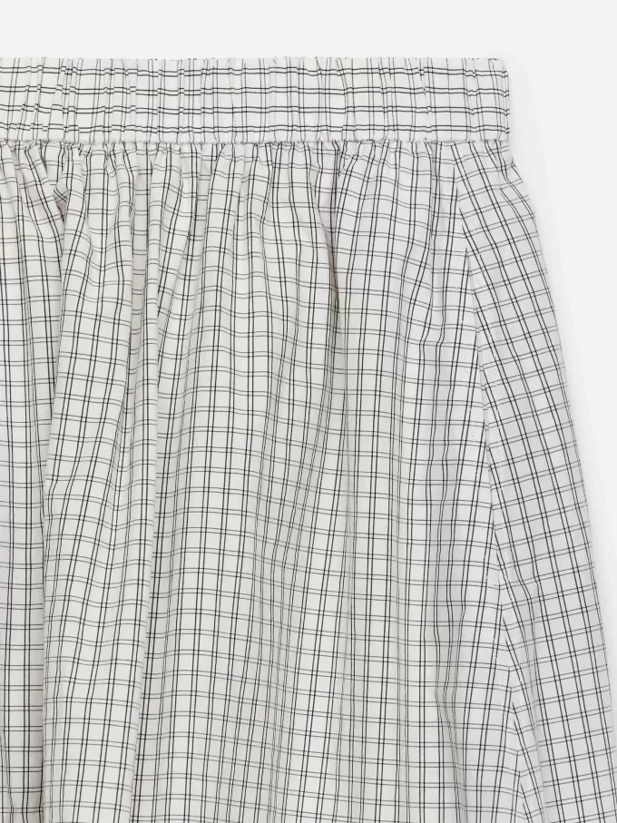 A-linje bomullskjol A-linje bomullskjol