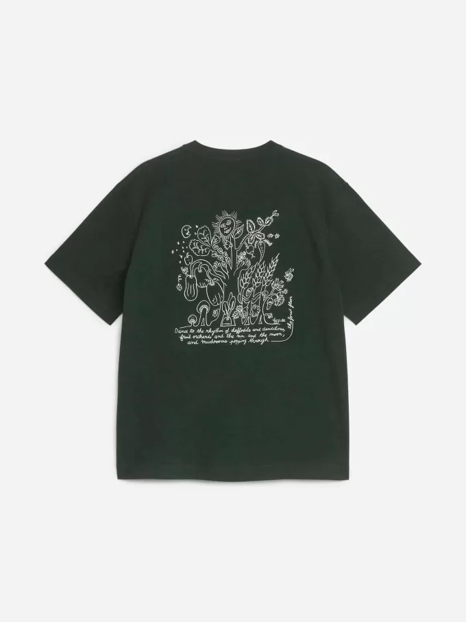 ARKET CAFÉ T-shirt med tryck ARKET CAFÉ T-shirt med tryck