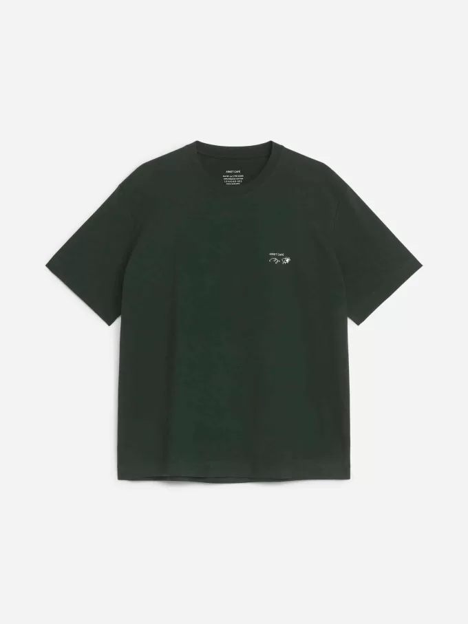 ARKET CAFÉ T-shirt med tryck ARKET CAFÉ T-shirt med tryck