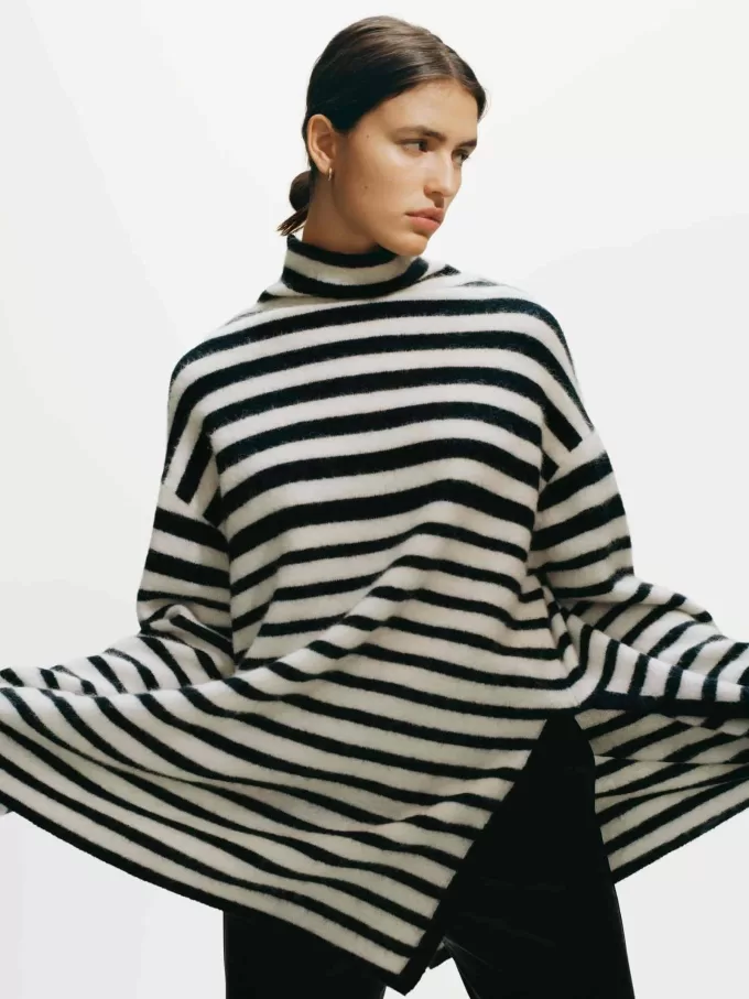 Alpaca-Wool Blend Skorstenströja Alpaca-Wool Blend Skorstenströja