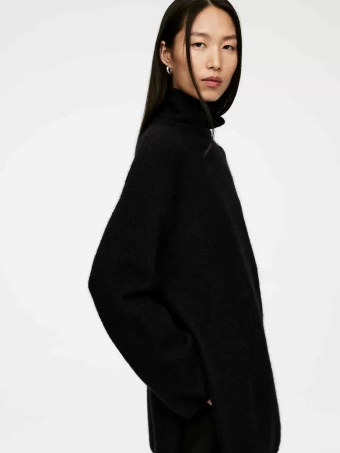 Alpaca-Wool Blend Skorstenströja Alpaca-Wool Blend Skorstenströja