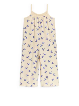 Ärmlös Jersey Jumpsuit Ärmlös Jersey Jumpsuit