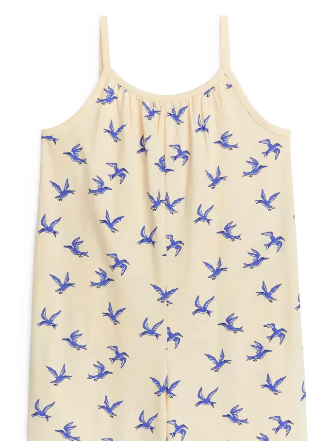 Ärmlös Jersey Jumpsuit