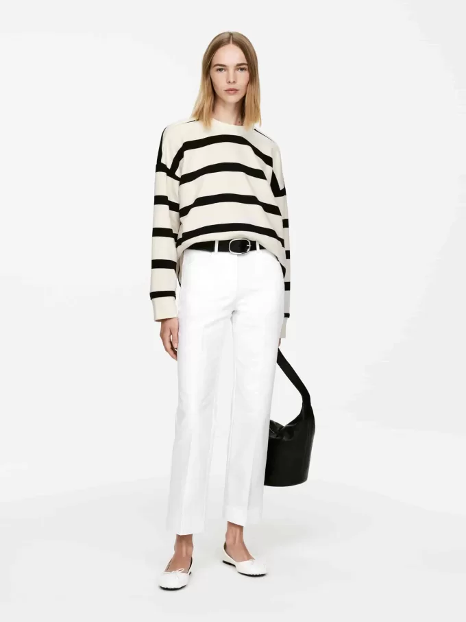 Avslappnad frottétröja Avslappnad frottétröja