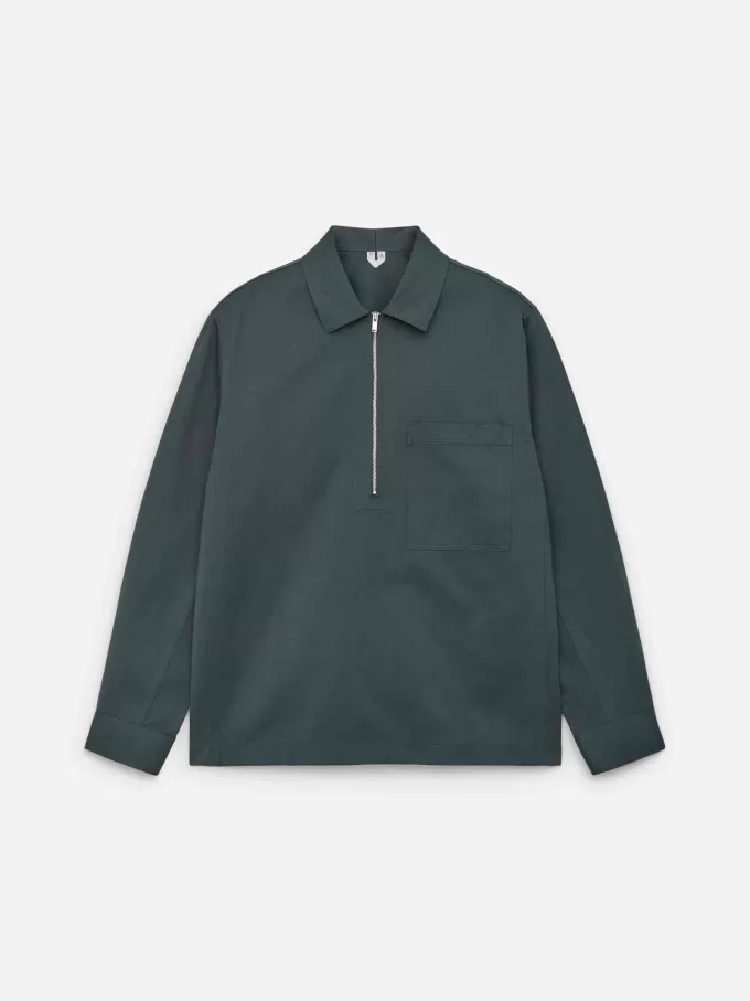 Avslappnad pop-over-skjorta Avslappnad pop-over-skjorta