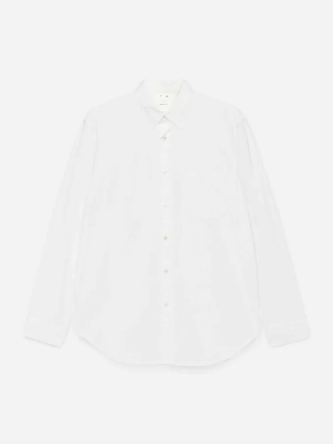 Avslappnad poplinskjorta Avslappnad poplinskjorta