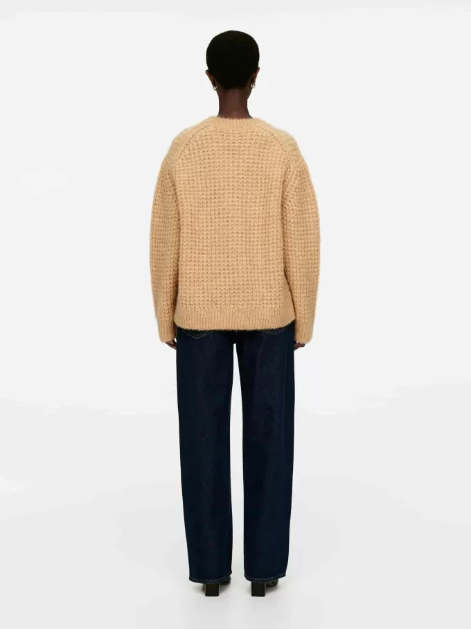 Avslappnad ull-alpacka jumper Avslappnad ull-alpacka jumper