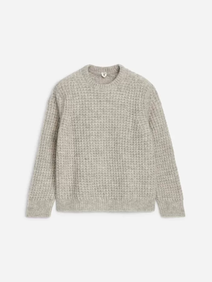 Avslappnad ull-alpacka jumper Avslappnad ull-alpacka jumper