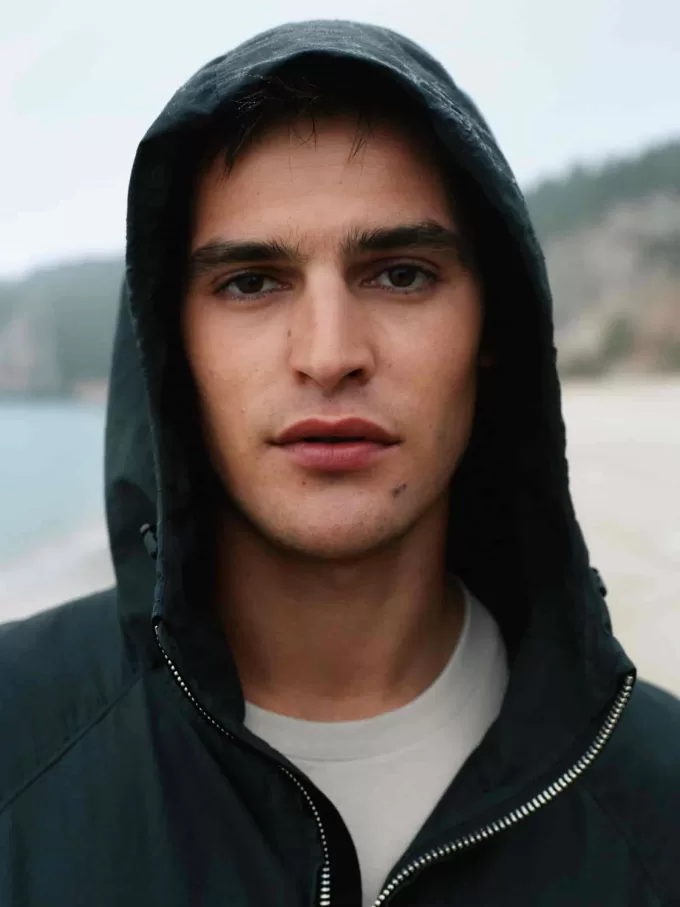 Avslappnad vindjacka Avslappnad vindjacka