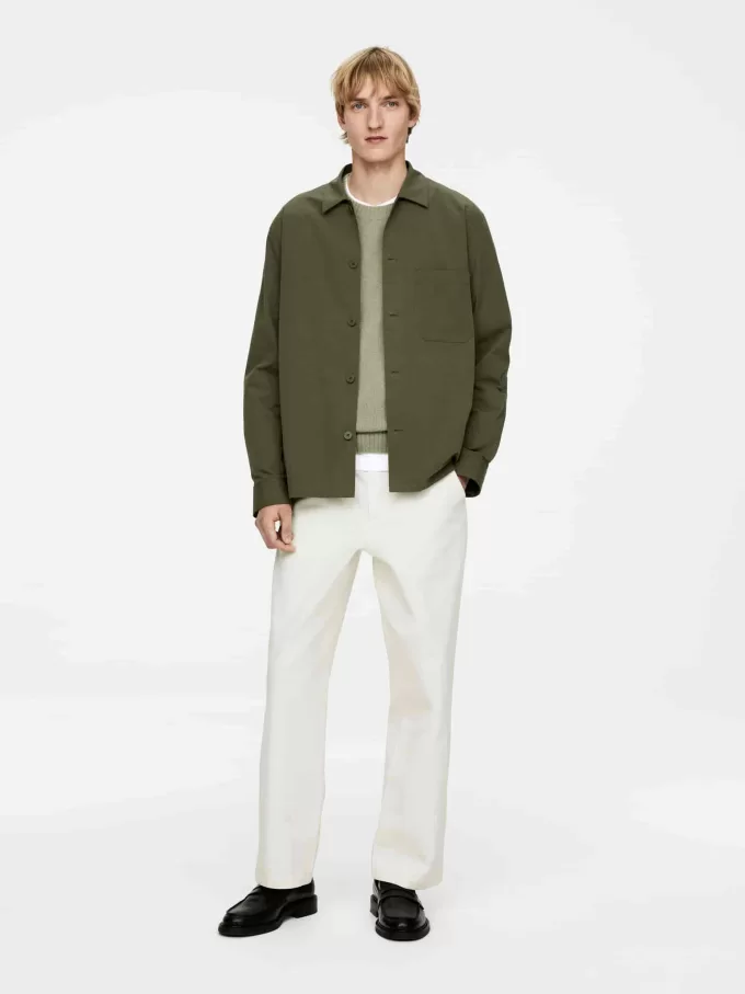 Avslappnade canvasbyxor Avslappnade canvasbyxor