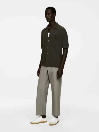 Avslappnade chinos i bomullsblandning