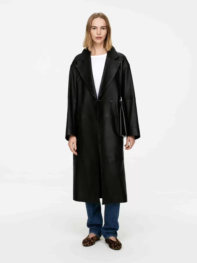 Ballerinor i läder Ballerinor i läder