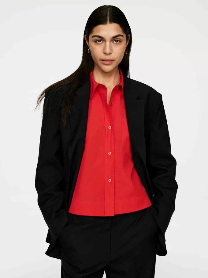 Beskuren bomullsskjorta Beskuren bomullsskjorta