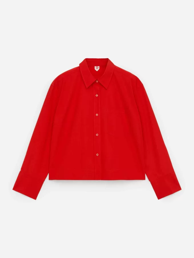 Beskuren bomullsskjorta Beskuren bomullsskjorta