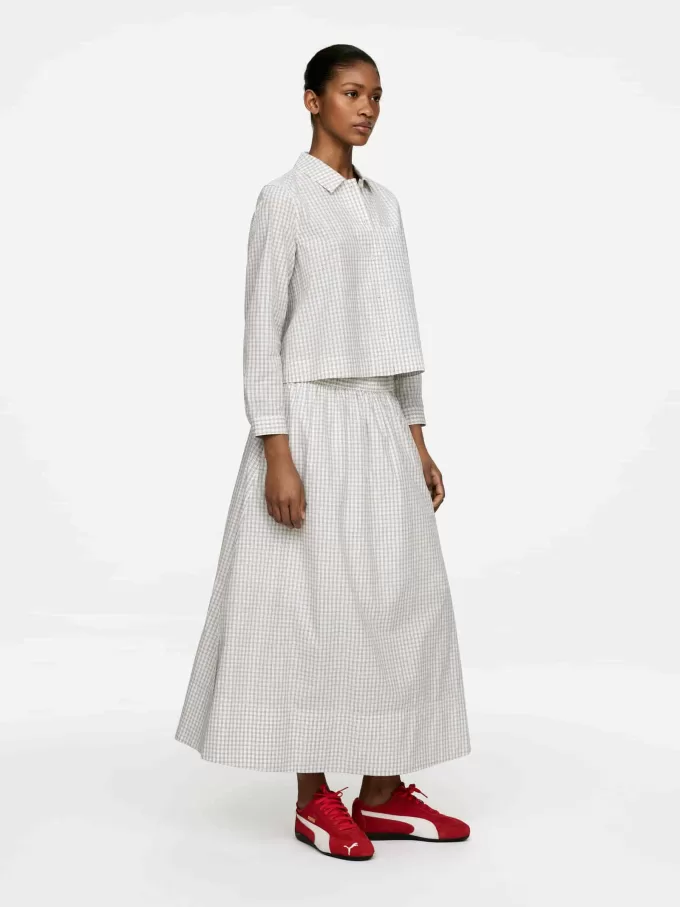 Beskuren bomullsskjorta Beskuren bomullsskjorta