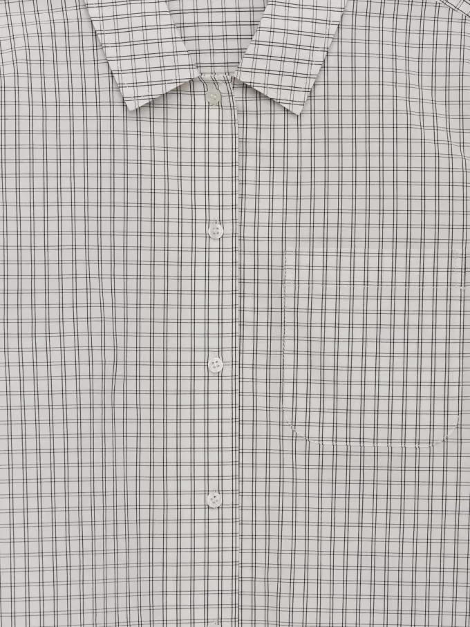 Beskuren bomullsskjorta Beskuren bomullsskjorta