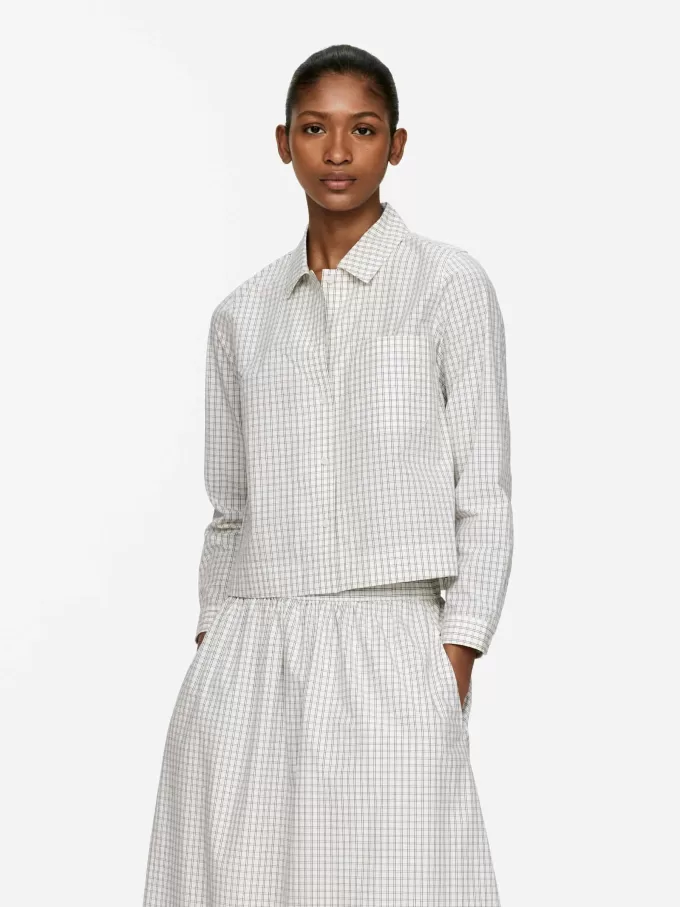 Beskuren bomullsskjorta Beskuren bomullsskjorta