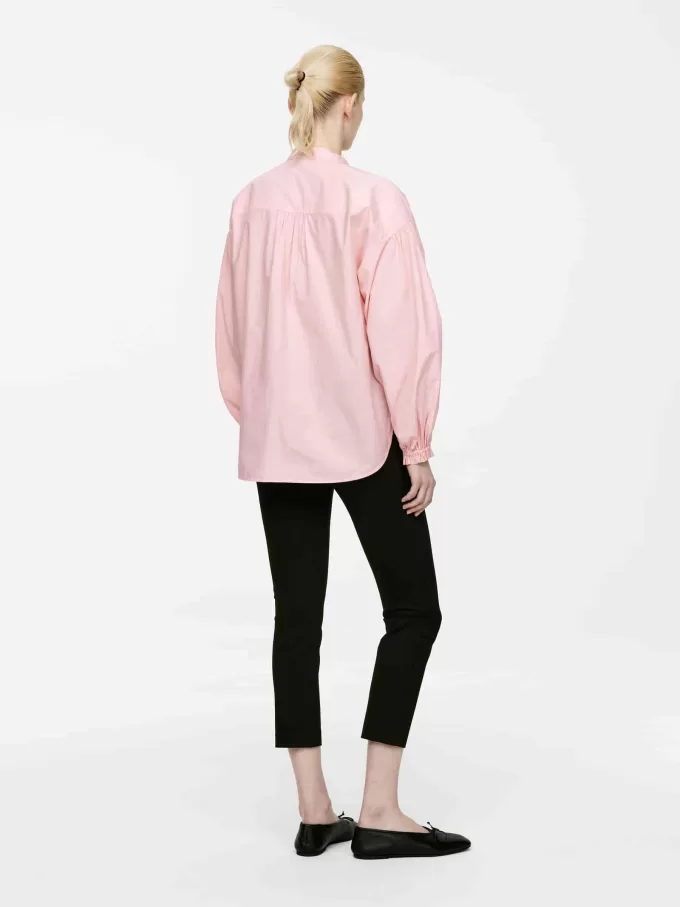 Blus med volymärm Blus med volymärm