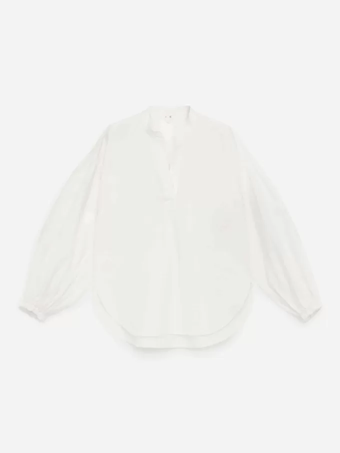 Blus med volymärm Blus med volymärm