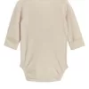 Bodysuit med slät ribb för nyfödd Bodysuit med slät ribb för nyfödd