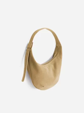 Böjd mockaväska Böjd mockaväska