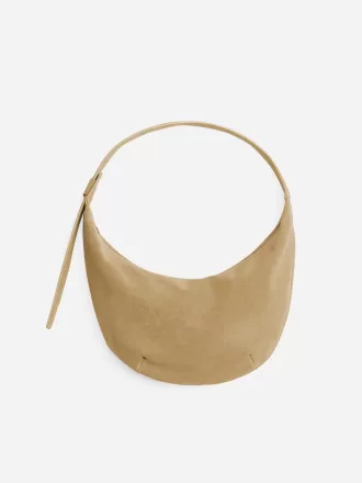 Böjd mockaväska Böjd mockaväska