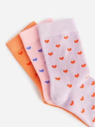 Bomullsstrumpor set om 3