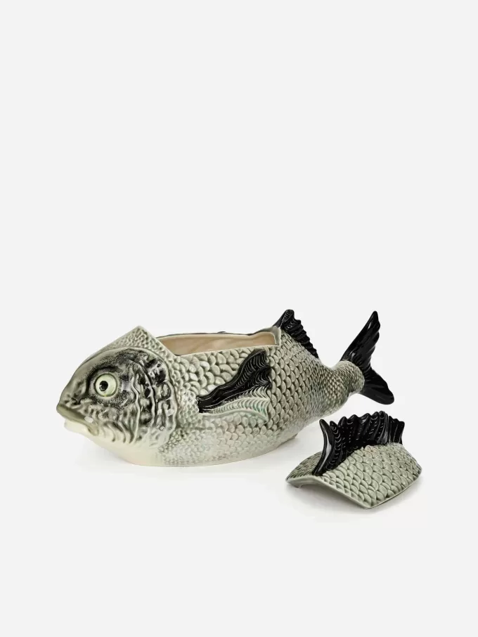 Bordallo Pinheiro fiskterrin Bordallo Pinheiro fiskterrin