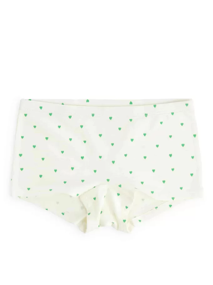 Boxerset i bomullsjersey om 3