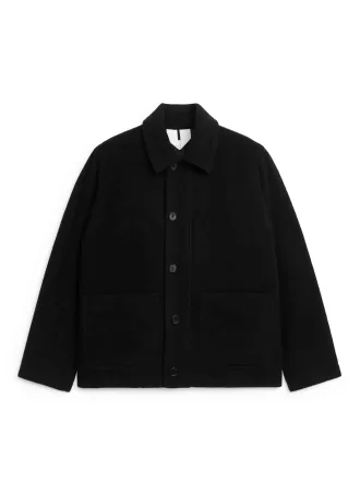 Boxig ullblandningsjacka