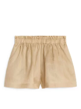 Breda linneshorts