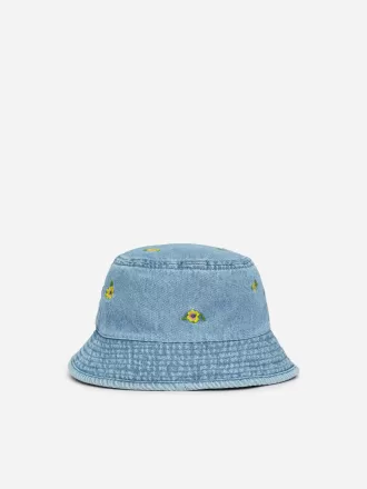 Broderad Bucket Hat Broderad Bucket Hat