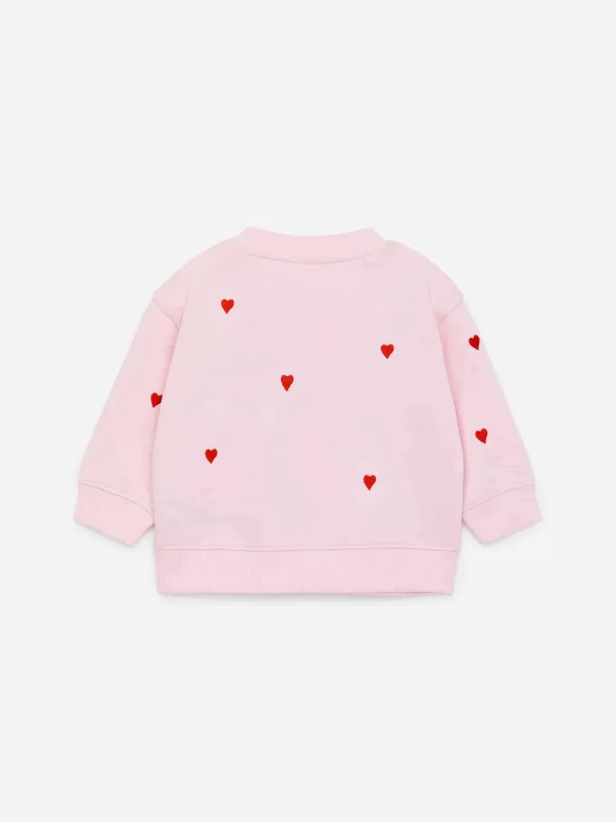 Broderad bomullströja