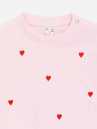 Broderad bomullströja