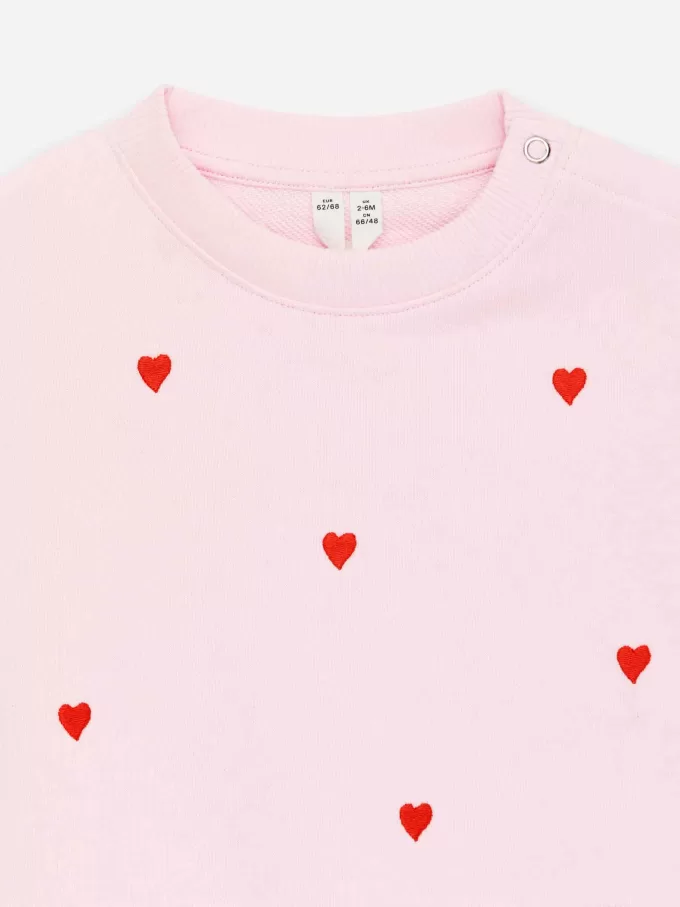 Broderad bomullströja