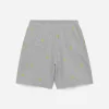 Broderade sweatshorts