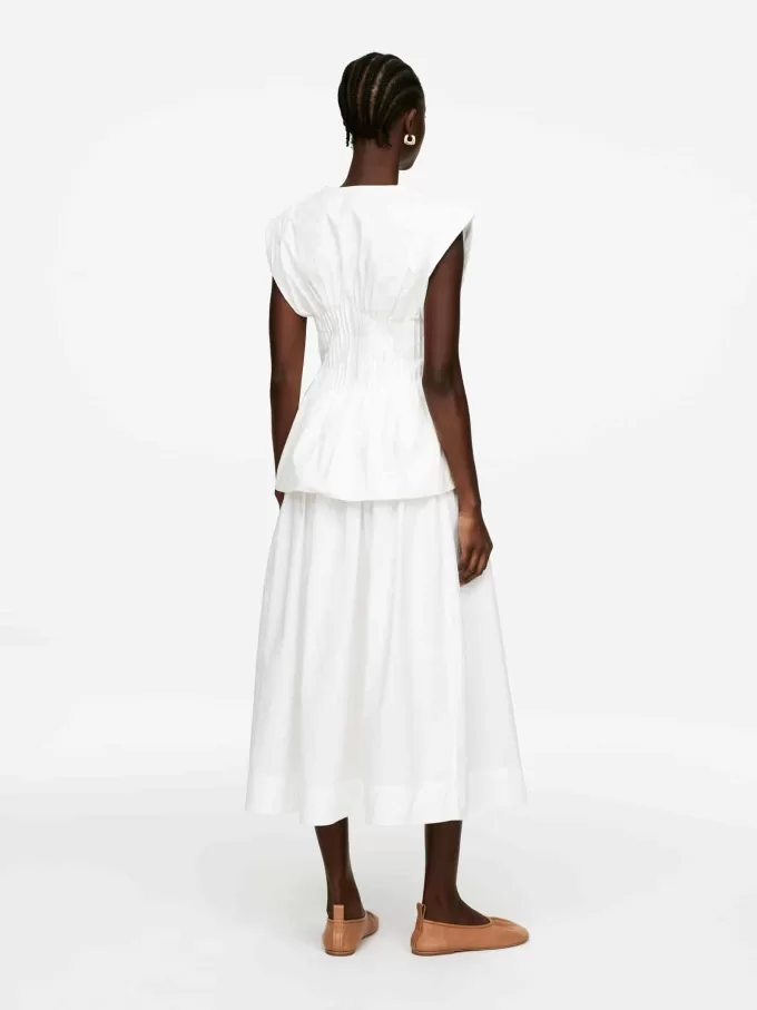 Bubble-hem Pintuck Top Bubble-hem Pintuck Top