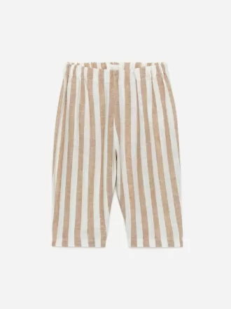 Byxor i linne-bomull