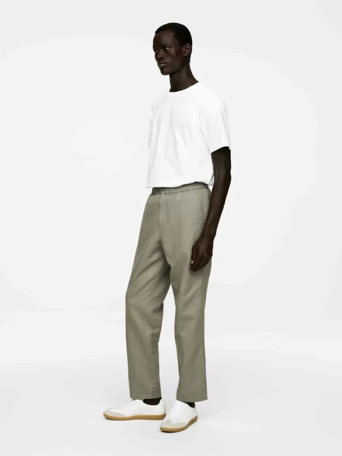 Byxor i linneblandning Byxor i linneblandning