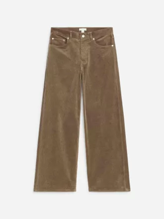 CLOUD Lösa vida manchesterjeans