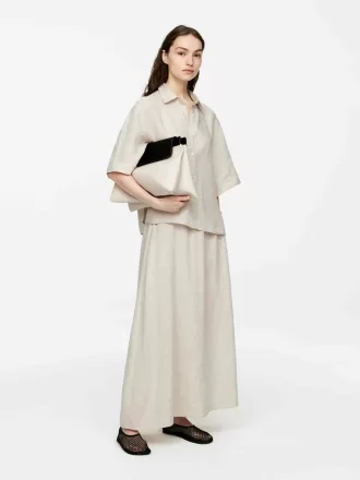 Canvas-läderväska Canvas-läderväska