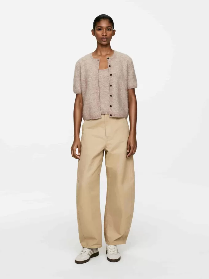 Cardigan alpacka-ullblandning Cardigan alpacka-ullblandning