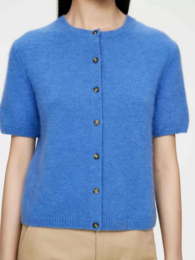 Cardigan alpacka-ullblandning Cardigan alpacka-ullblandning