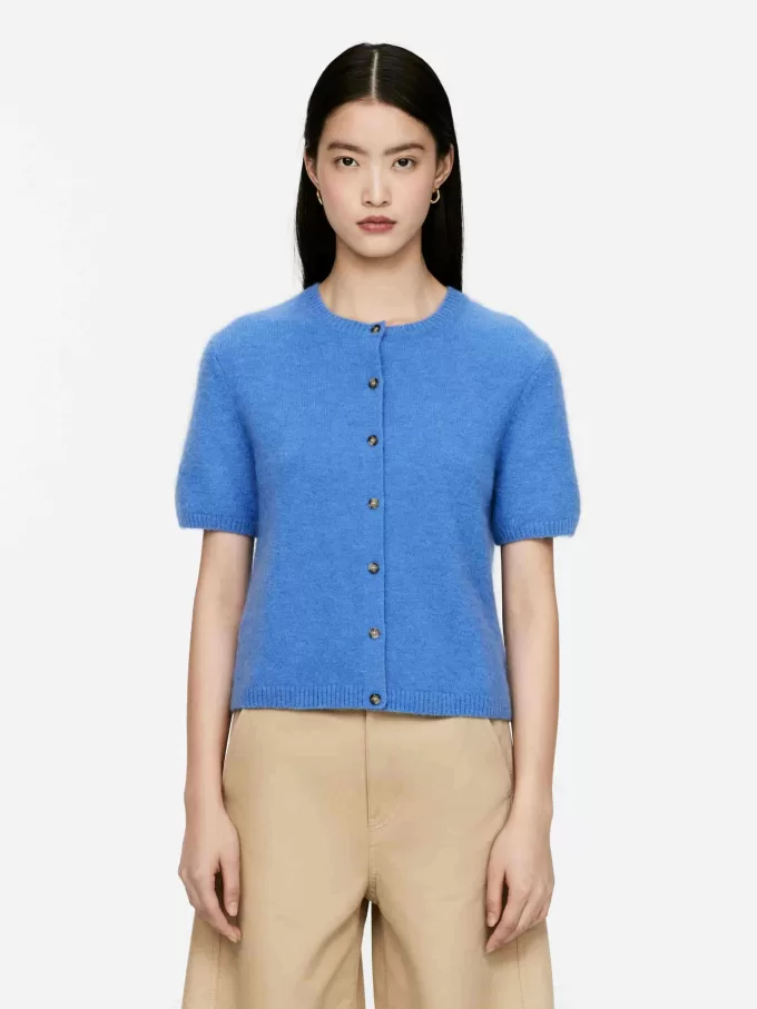 Cardigan alpacka-ullblandning Cardigan alpacka-ullblandning